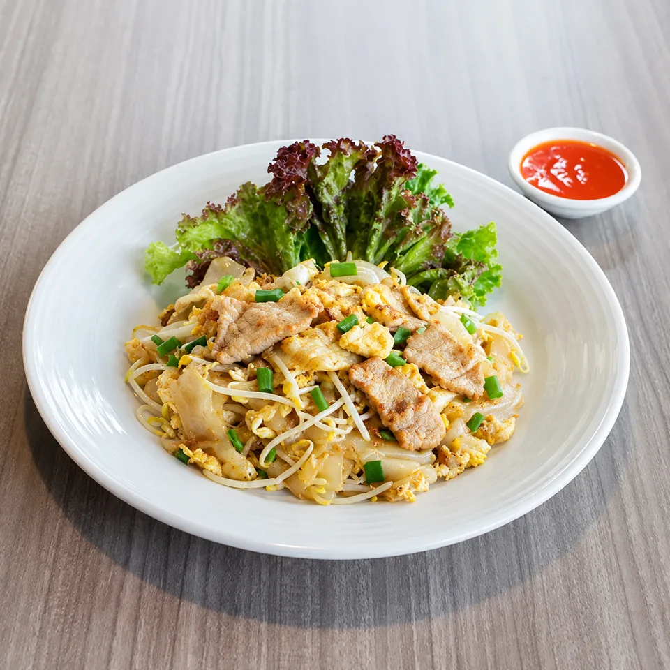 ก๋วยเตี๋ยวคั่วหมู