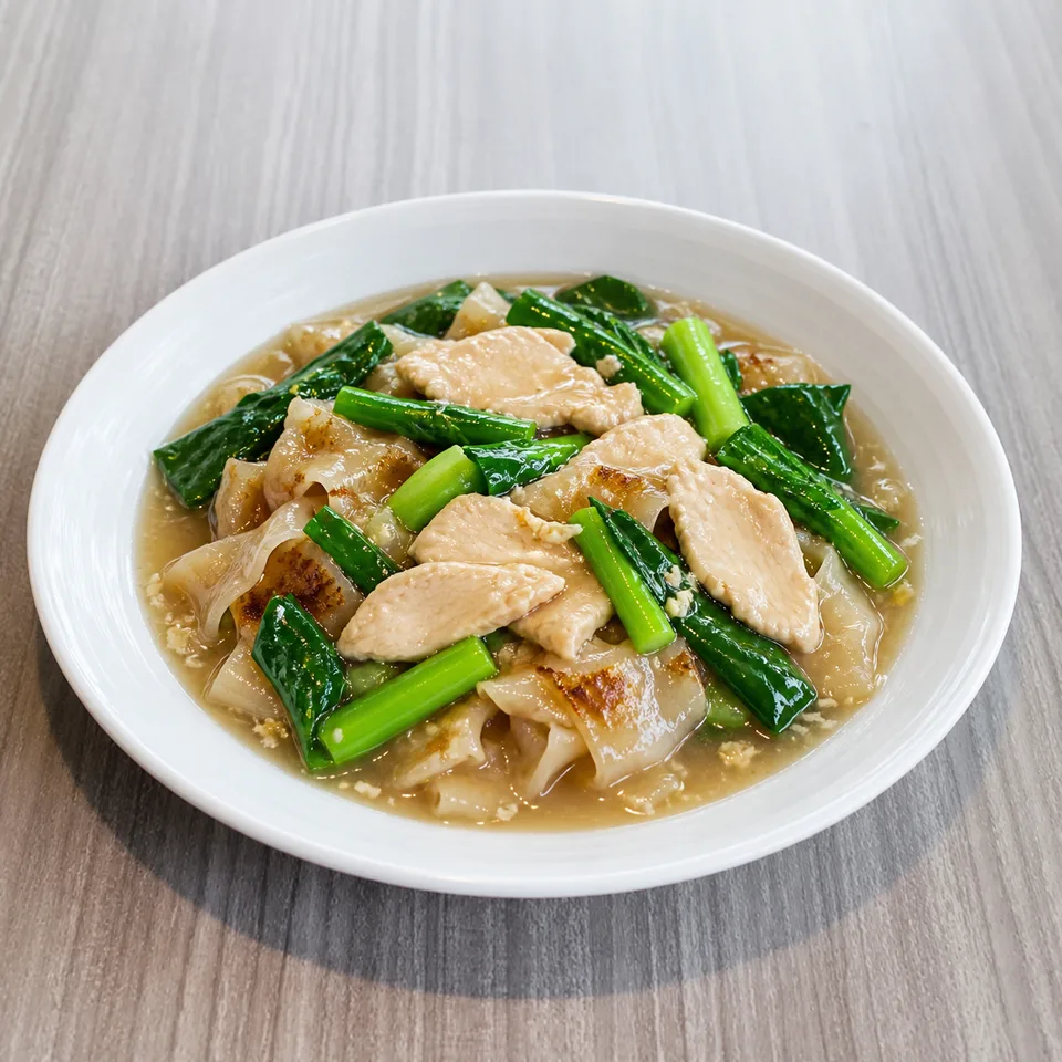 ราดหน้าไก่