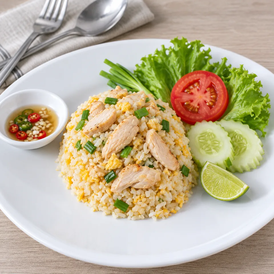 ข้าวผัดไก่