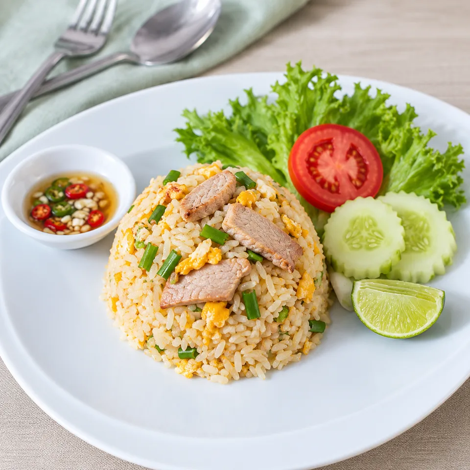 ข้าวผัดหมู