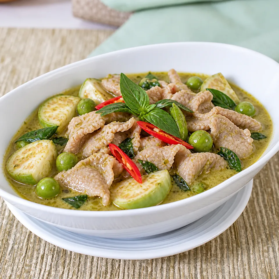 แกงเขียวหวานหมู